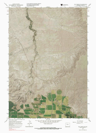 WY-ELK BASIN SW: GeoChange 1965-2012 Preview 1