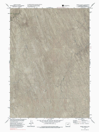 WY-BROWN RANCH: GeoChange 1970-2012 Preview 1