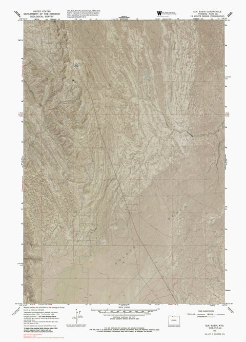 WY-ELK BASIN: GeoChange 1965-2012 Preview 1