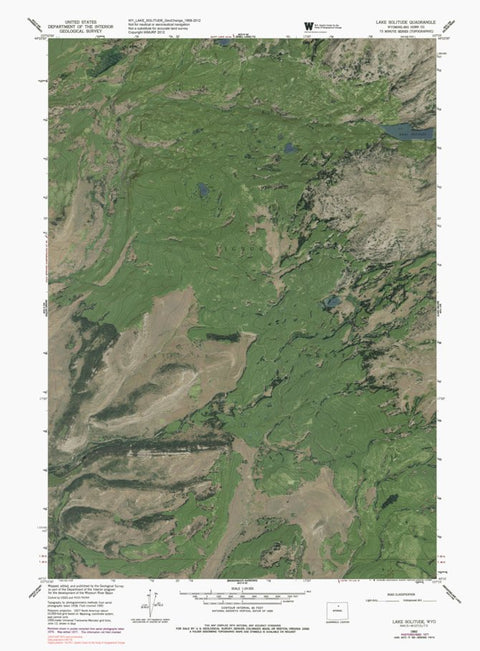 WY-LAKE SOLITUDE: GeoChange 1958-2012 Preview 1