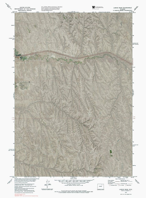 WY-LASKIE DRAW: GeoChange 1970-2012 Preview 1