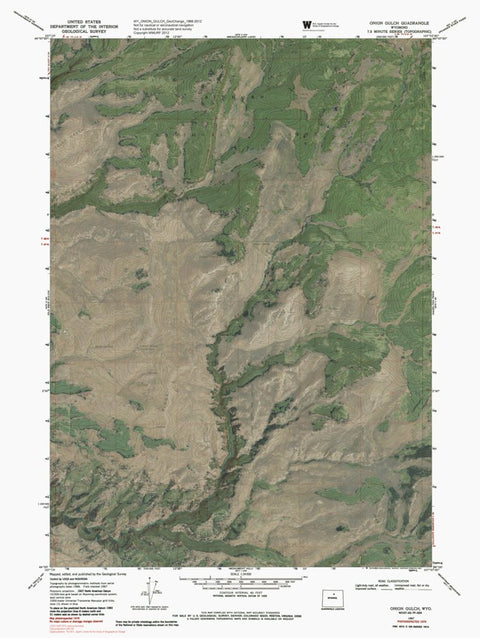 WY-ONION GULCH: GeoChange 1966-2012 Preview 1