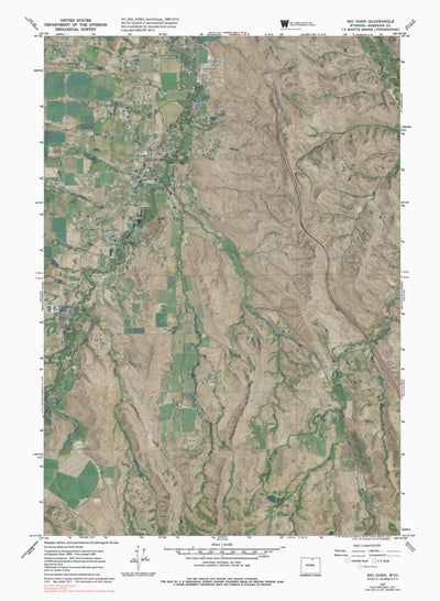 WY-BIG HORN: GeoChange 1966-2012 Preview 1