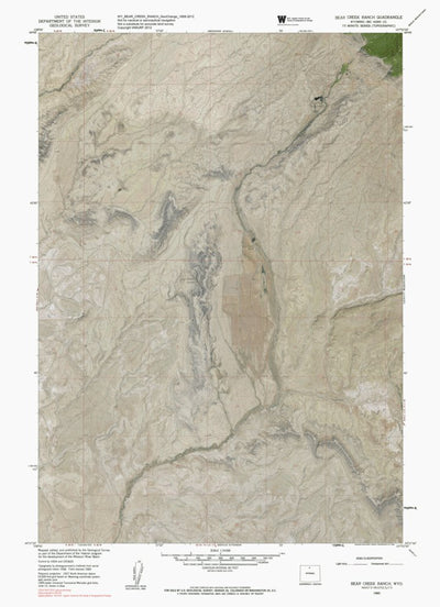 WY-BEAR CREEK RANCH: GeoChange 1958-2012 Preview 1
