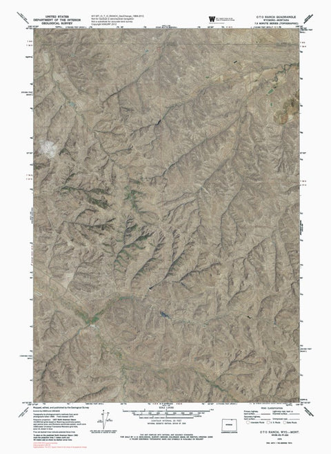 WY-MT-O T O RANCH: GeoChange 1969-2012 Preview 1