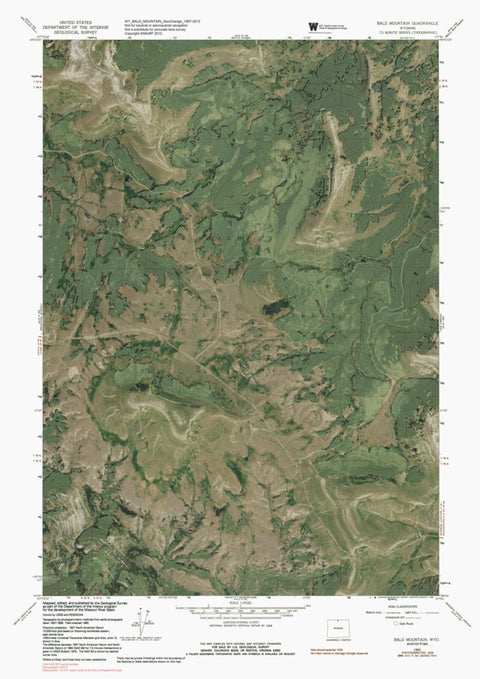 WY-BALD MOUNTAIN: GeoChange 1957-2012 Preview 1