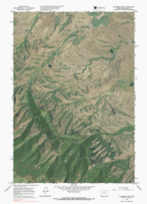 WY-COLUMBUS PEAK: GeoChange 1963-2012 Preview 1