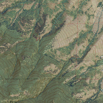 WY-BEAVER CREEK HILLS: GeoChange 1963-2012 Preview 3