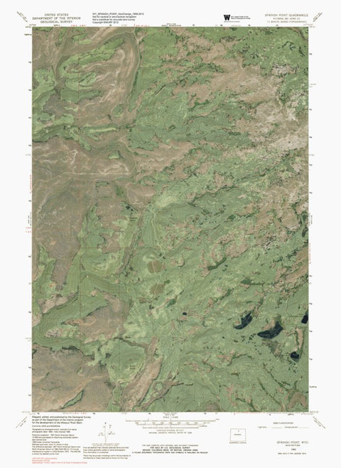 WY-SPANISH POINT: GeoChange 1958-2012 Preview 1