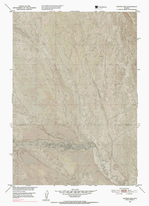 WY-SUCKER DAM: GeoChange 1949-2012 Preview 1