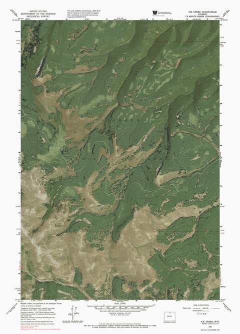 WY-ICE CREEK: GeoChange 1963-2012 Preview 1