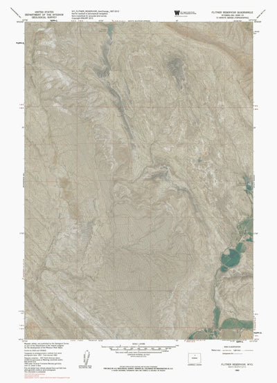 WY-FLITNER RESERVOIR: GeoChange 1957-2012 Preview 1