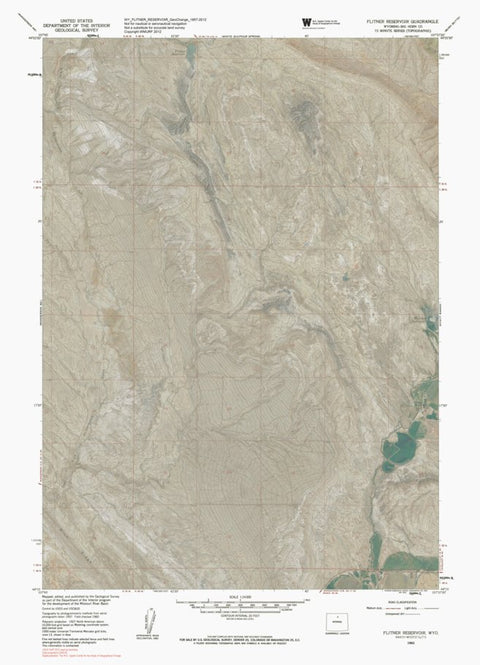 WY-FLITNER RESERVOIR: GeoChange 1957-2012 Preview 1