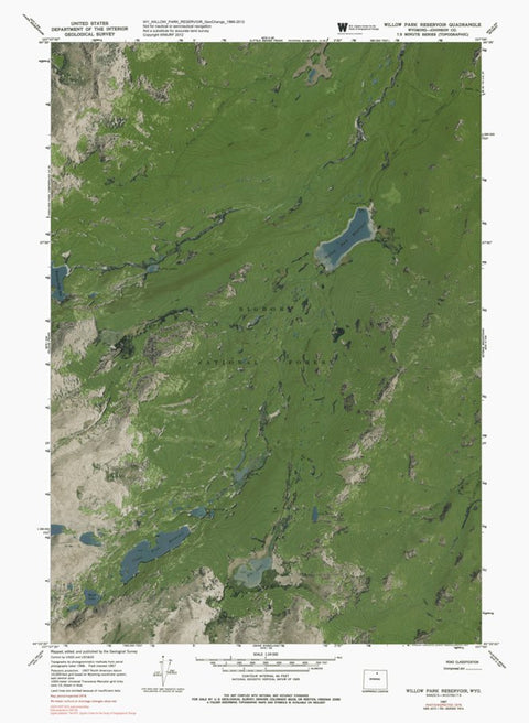 WY-WILLOW PARK RESERVOIR: GeoChange 1966-2012 Preview 1