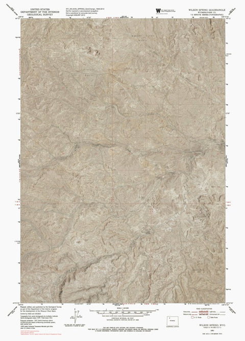 WY-WILSON SPRING: GeoChange 1949-2012 Preview 1