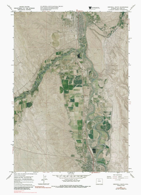WY-GREYBULL SOUTH: GeoChange 1964-2012 Preview 1