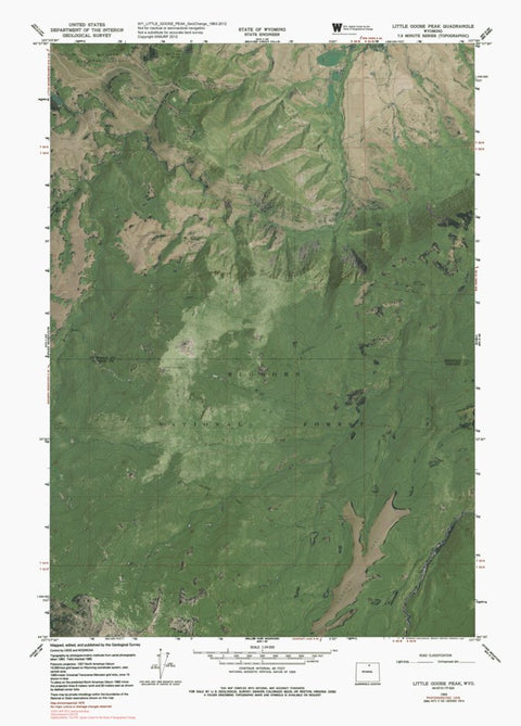 WY-LITTLE GOOSE PEAK: GeoChange 1963-2012 Preview 1