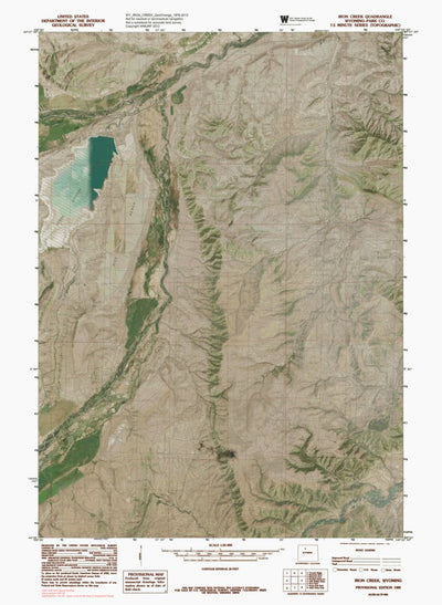 WY-IRON CREEK: GeoChange 1976-2012 Preview 1