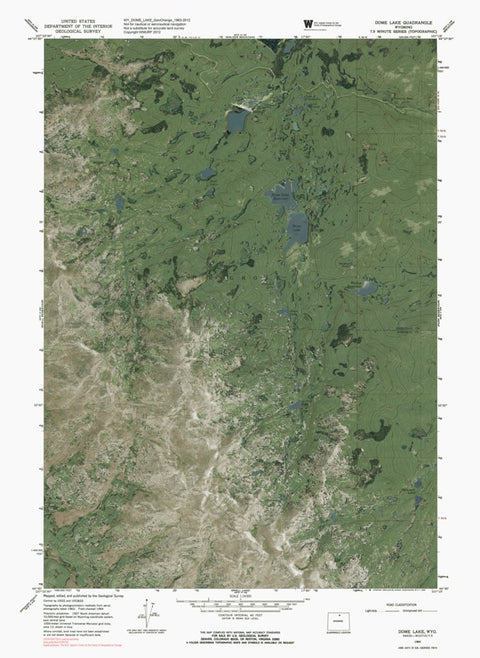 WY-DOME LAKE: GeoChange 1963-2012 Preview 1