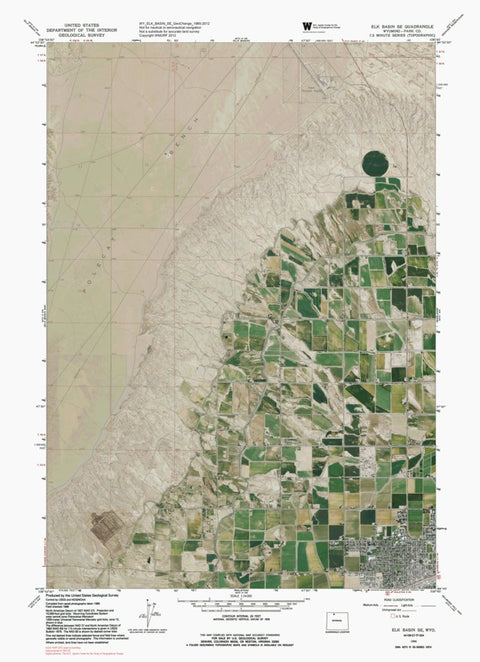 WY-ELK BASIN SE: GeoChange 1965-2012 Preview 1