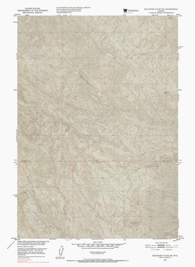 WY-SCHUSTER FLATS NE: GeoChange 1949-2012 Preview 1