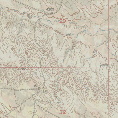 WY-SCHUSTER FLATS NE: GeoChange 1949-2012 Preview 2