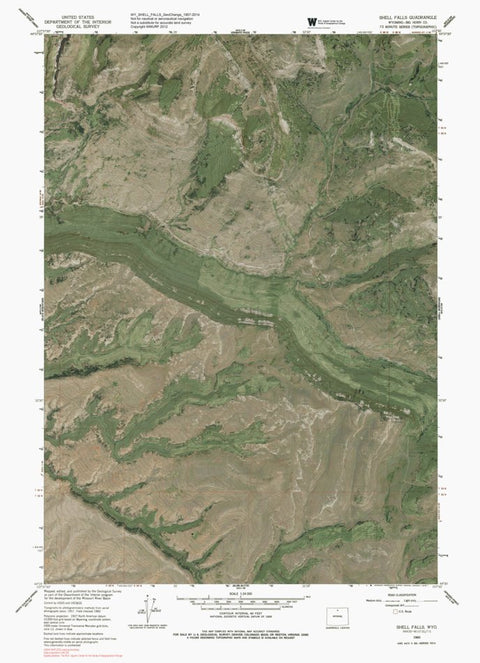 WY-SHELL FALLS: GeoChange 1957-2012 Preview 1