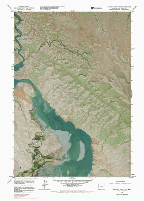WY-NATURAL TRAP CAVE: GeoChange 1963-2012 Preview 1
