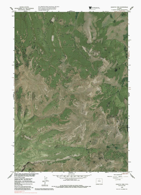 WY-GRANITE PASS: GeoChange 1957-2012 Preview 1