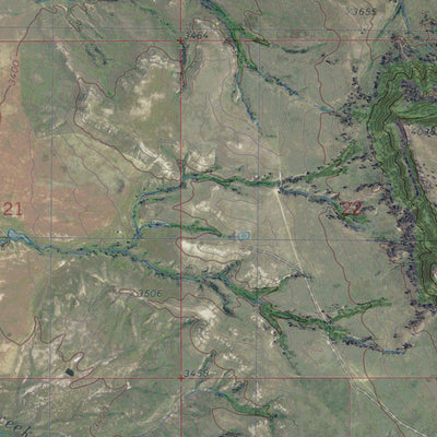 MT-BELLTOWER BUTTE: GeoChange 1972-2013 Preview 2