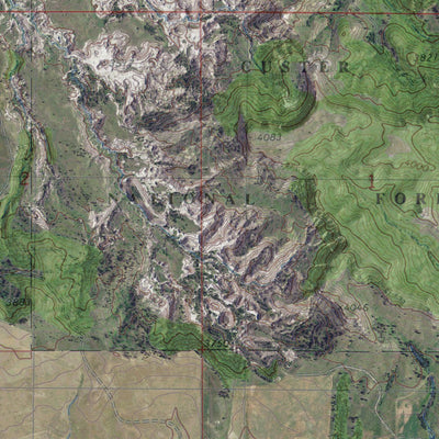 MT-BELLTOWER BUTTE: GeoChange 1972-2013 Preview 3