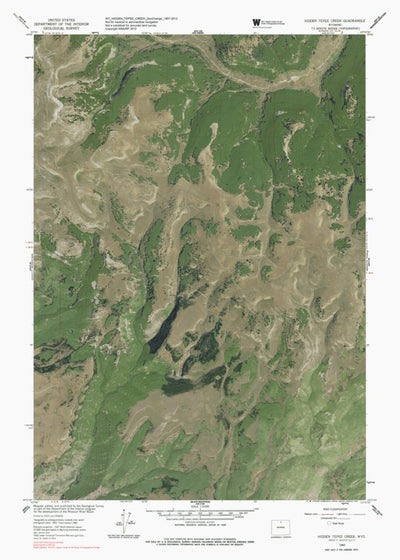 WY-HIDDEN TEPEE CREEK: GeoChange 1957-2012 Preview 1