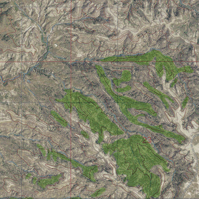 MT-W L BUTTE: GeoChange 1972-2013 Preview 3