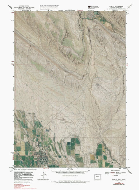 WY-MT-COWLEY: GeoChange 1965-2012 Preview 1