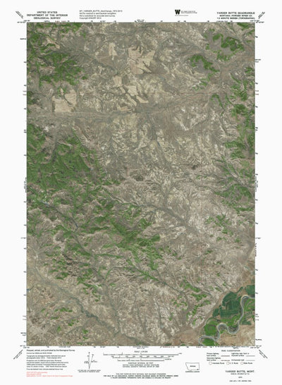 MT-YARGER BUTTE: GeoChange 1972-2013 Preview 1