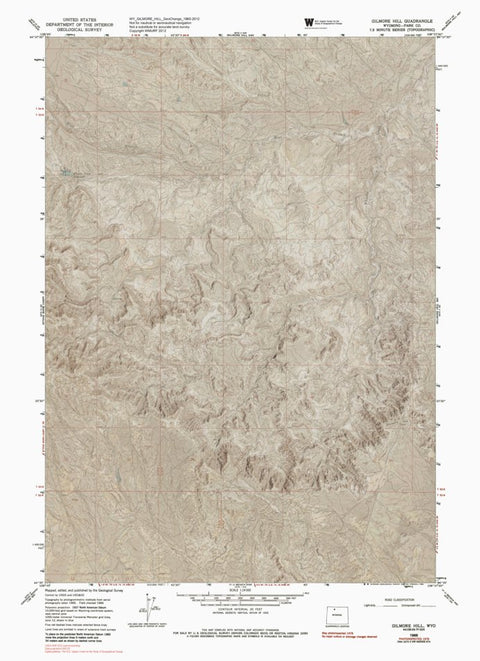 WY-GILMORE HILL: GeoChange 1965-2012 Preview 1