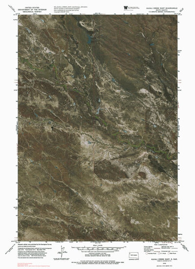 SD-ALKALI CREEK EAST: GeoChange 1972-2014 Preview 1