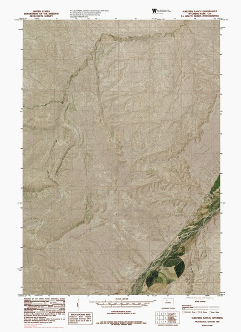 WY-SLEEPERS RANCH: GeoChange 1976-2012 Preview 1
