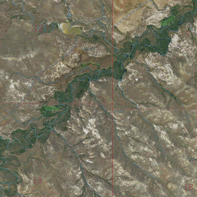 MT-SADDLE HORSE BUTTE: GeoChange 1972-2013 Preview 2