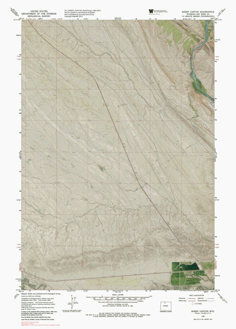 WY-SHEEP CANYON: GeoChange 1964-2012 Preview 1