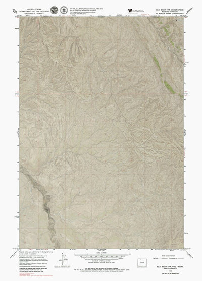 WY-MT-ELK BASIN NW: GeoChange 1965-2012 Preview 1