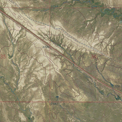 MT-GREASY HILL: GeoChange 1969-2013 Preview 2