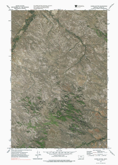 MT-HARRIS BUTTES: GeoChange 1972-2013 Preview 1