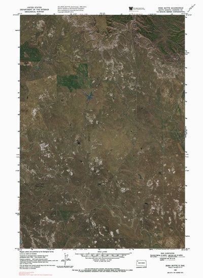 SD-IRISH BUTTE: GeoChange 1964-2014 Preview 1