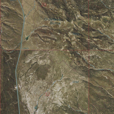 SD-INDIAN BUTTE: GeoChange 1972-2014 Preview 3