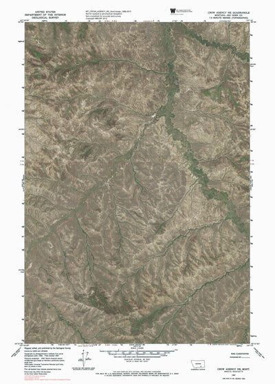 MT-CROW AGENCY NE: GeoChange 1966-2013 Preview 1