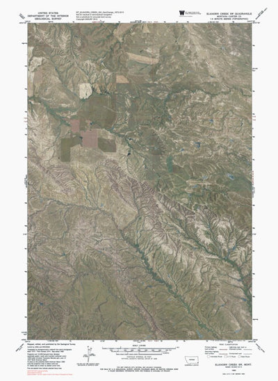 MT-ELKHORN CREEK SW: GeoChange 1972-2013 Preview 1