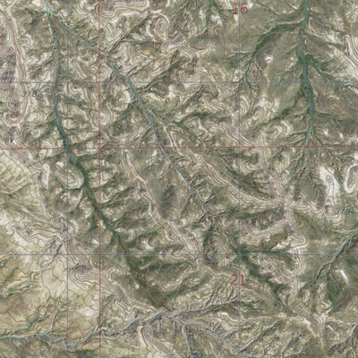 MT-BLACKTAIL CREEK NW: GeoChange 1972-2013 Preview 3