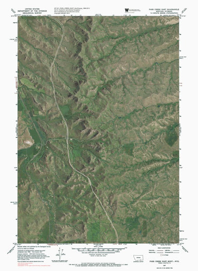 MT-WY PASS CREEK EAST: GeoChange 1966-2013 Preview 1