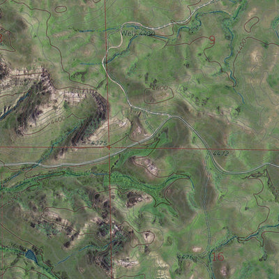 MT-WY PASS CREEK EAST: GeoChange 1966-2013 Preview 2